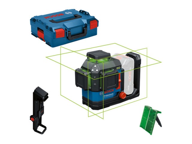 Linijski laser Bosch GLL 18V-120-33 CG v L-BOXX, 0601065101